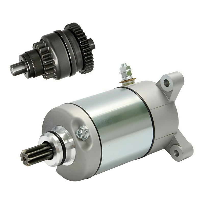 TOPSCOPE Starter Motor Drive Combo Kit for Polaris ATV UTV 325 330 335 425 500 with Replace OE # 113528 18645 495713 3084981 3090188 for Sportsman Scrambler Magnum Trail Boss Ranger - Image 1